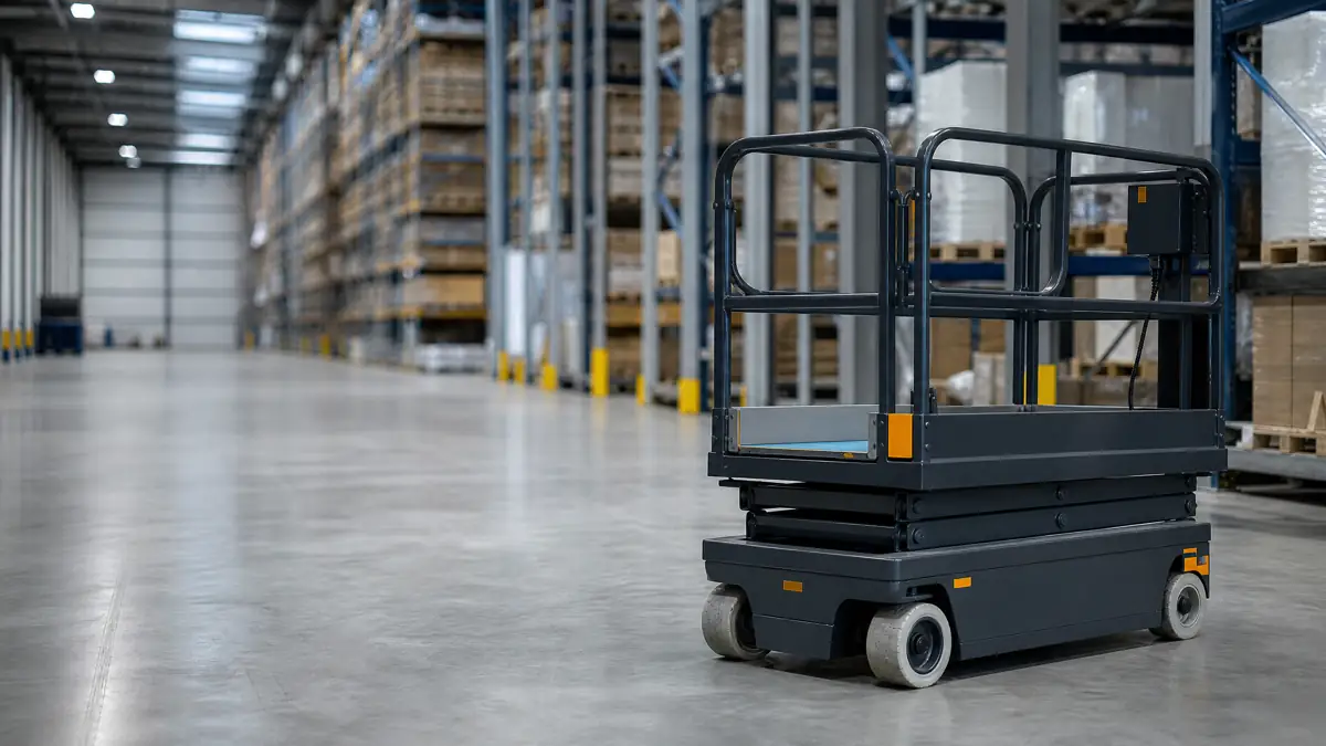 Electric Scissor Lifts jobsite access in Omaha